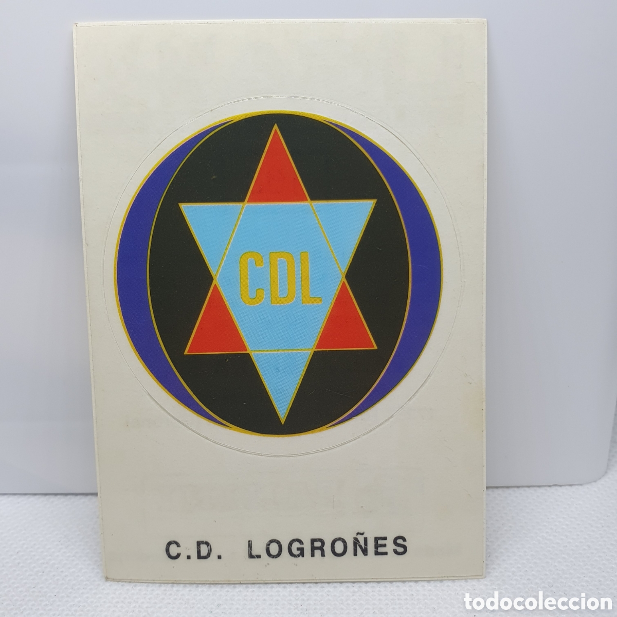 Fu&szlig;ball-Sticker: ⚽️ CROMO DE FUTBOL ESCUDO LOGRO&Ntilde;ES LIGA 94-95 PANINI ALBUM - ESTAMPAS ADHESIVAS - CARTAS - TARJETAS