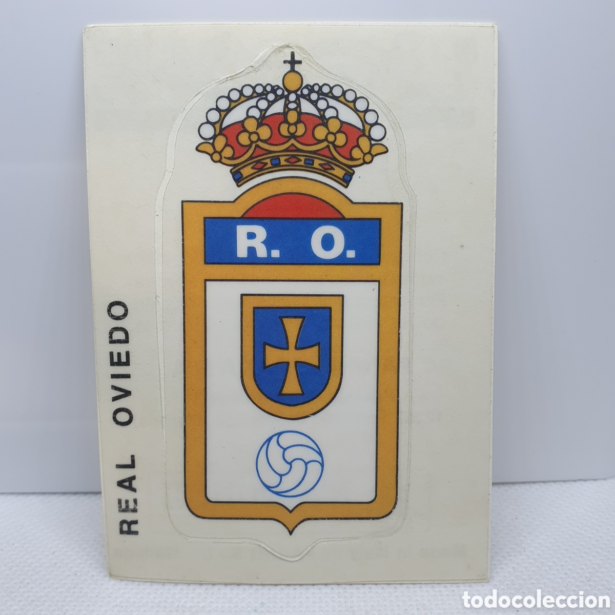 Fu&szlig;ball-Sticker: ⚽️ CROMO DE FUTBOL ESCUDO OVIEDO LIGA 94-95 PANINI ALBUM - ESTAMPAS ADHESIVAS - CARTAS - TARJETAS