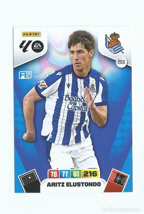 Cromos de F&uacute;tbol: ADRENALYN 2025/2026 293 ELUSTONDO REAL SOCIEDAD NUEVO PERFECTO