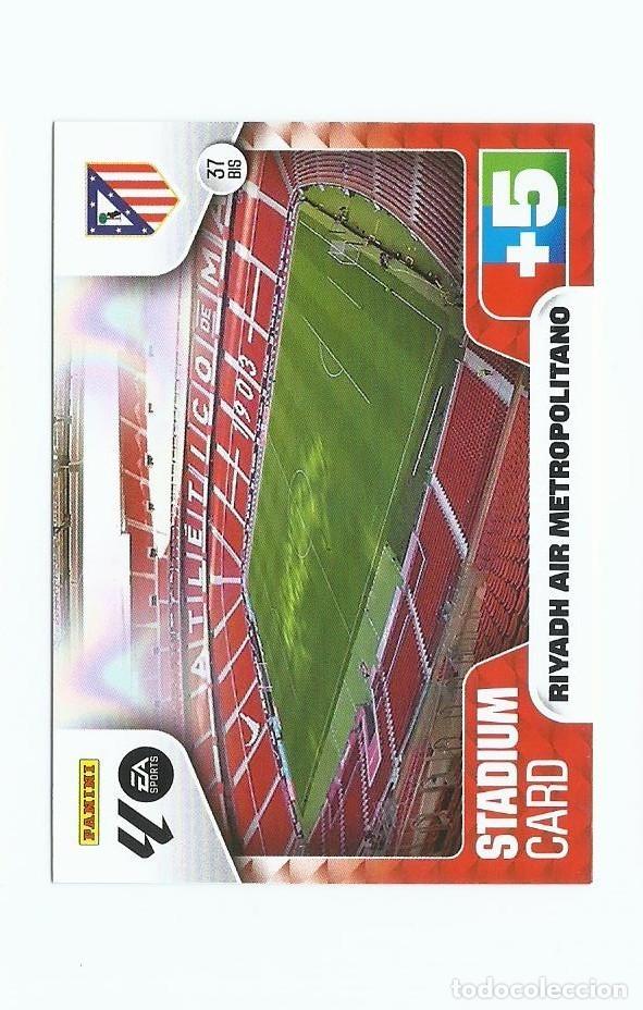 Cromos de F&uacute;tbol: ADRENALYN 2025/2026 37 BIS ESTADIO AT.MADRID NUEVO PERFECTO