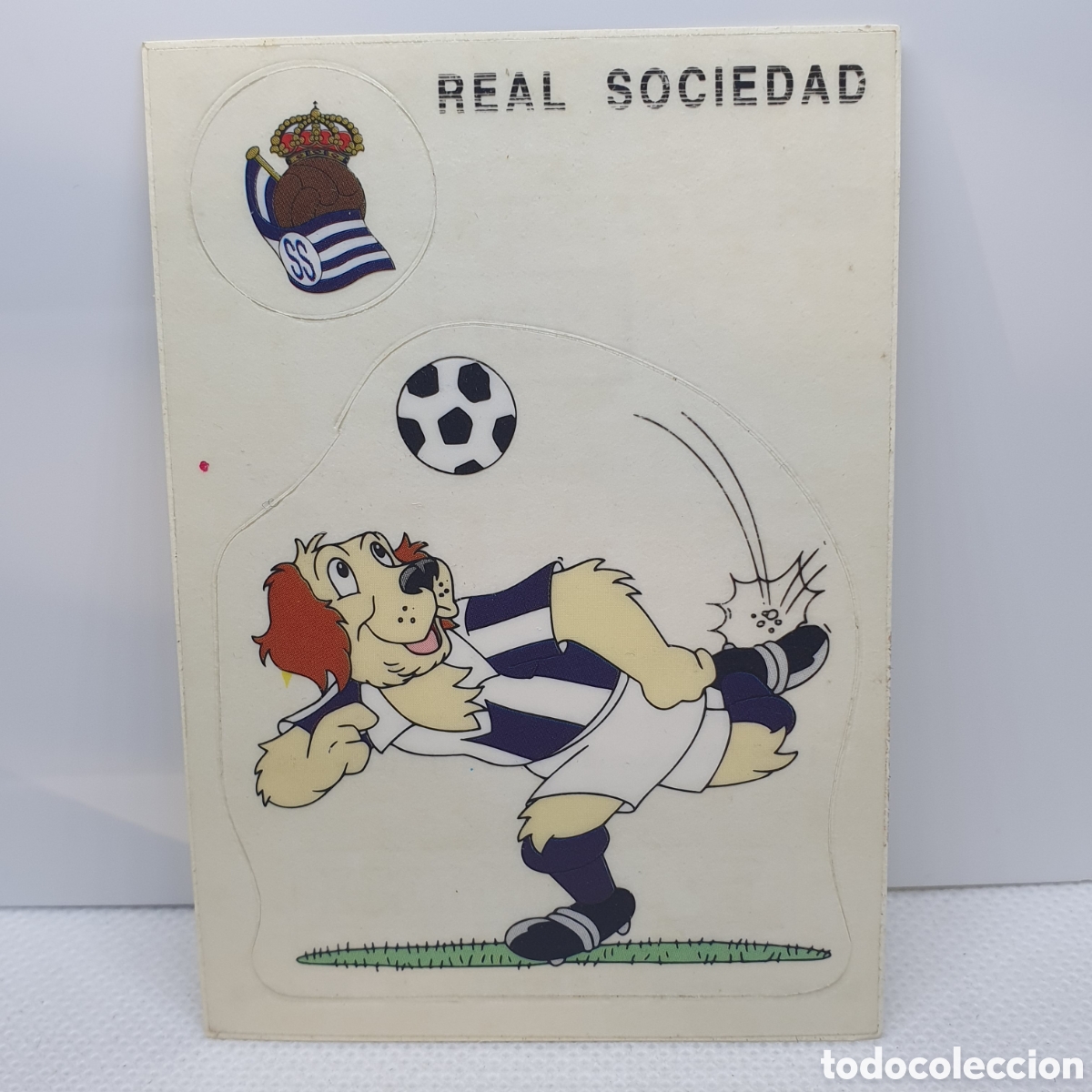 Cromos de F&uacute;tbol: ⚽️ CROMO DE FUTBOL MASCOTA REAL SOCIEDAD LIGA 94-95 PANINI ALBUM - ESTAMPAS ADHESIVAS - CARTAS -CARD