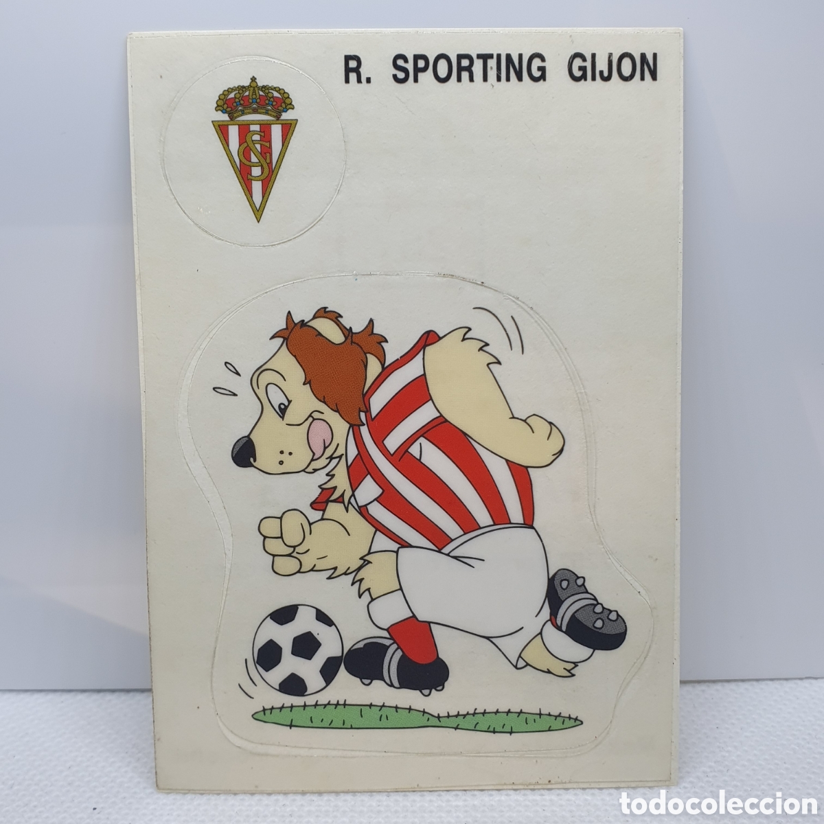 Cromos de F&uacute;tbol: ⚽️ CROMO DE FUTBOL MASCOTA SPORTING DE GIJON LIGA 94-95 PANINI ALBUM - ESTAMPAS ADHESIVAS - CARTAS