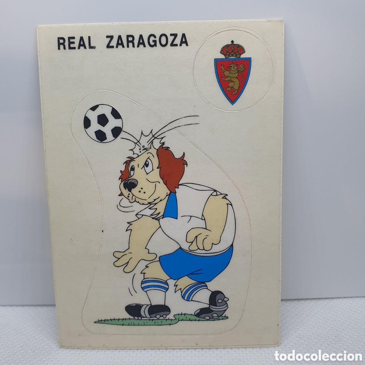 Cromos de F&uacute;tbol: ⚽️ CROMO DE FUTBOL MASCOTA ZARAGOZA LIGA 94-95 PANINI ALBUM - ESTAMPAS ADHESIVAS - CARTAS - TARJETAS