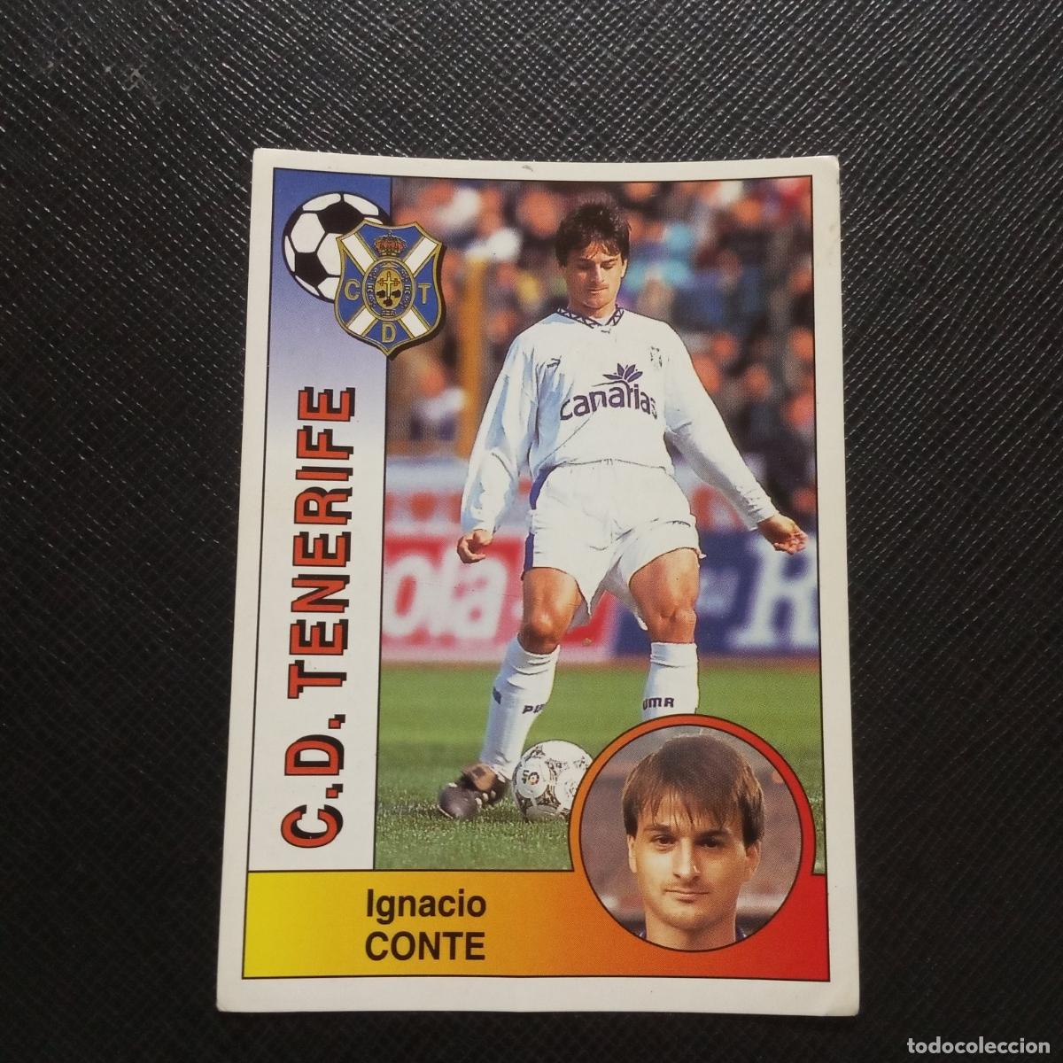 Cromos de F&uacute;tbol: 301 CONTE TENERIFE PANINI 1994 1995 CROMO FUTBOL LIGA 94 95 - SIN PEGAR - A95 PG280 B