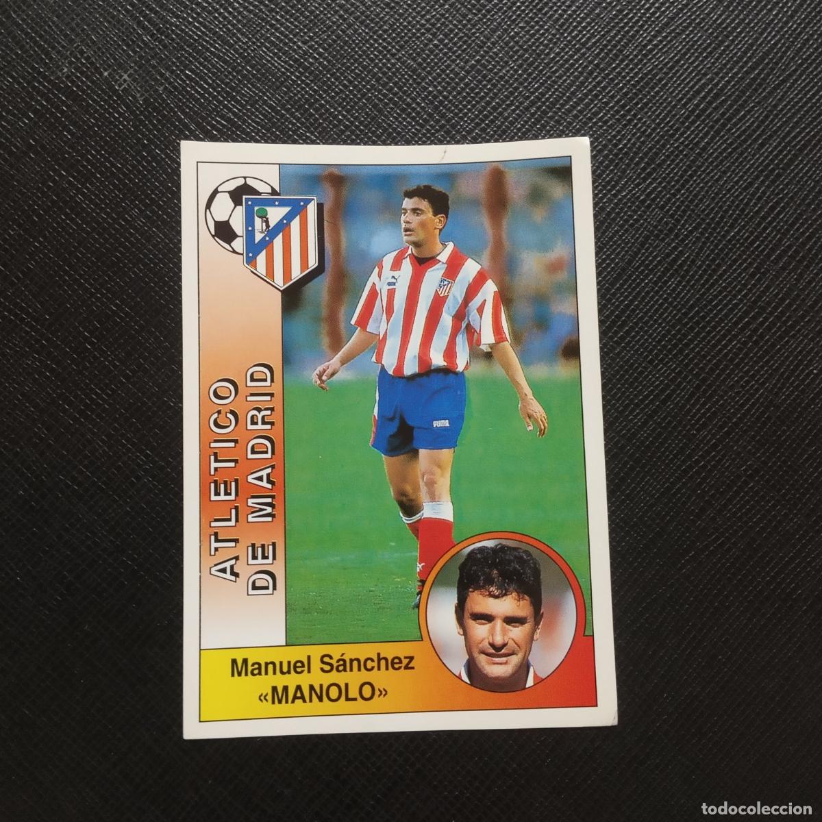 Cromos de F&uacute;tbol: 49 MANOLO AT MADRID PANINI 1994 1995 CROMO FUTBOL LIGA 94 95 - SIN PEGAR - A95 PG307