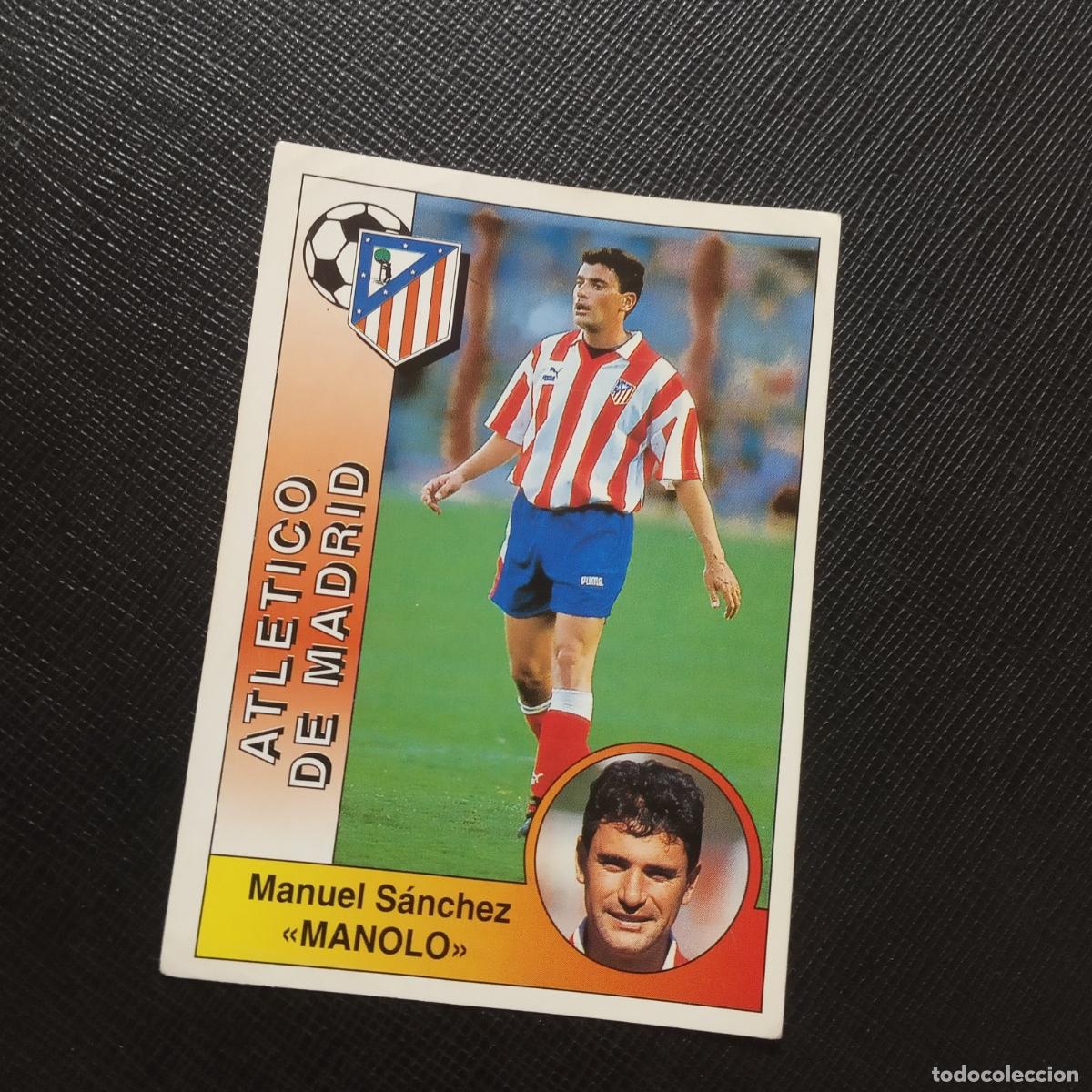 Cromos de F&uacute;tbol: 49 MANOLO AT MADRID PANINI 1994 1995 CROMO FUTBOL LIGA 94 95 - SIN PEGAR - A95 PG442 B