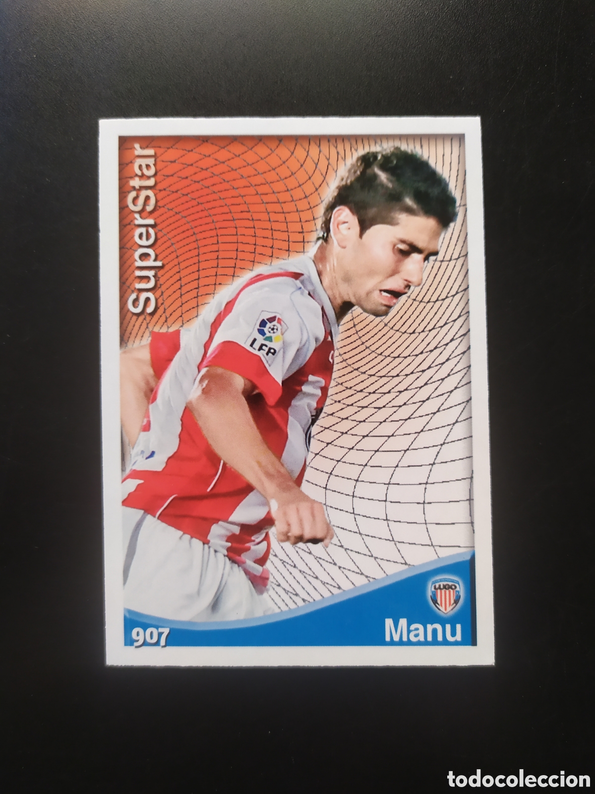 Cartes &agrave; collectionner de Football: Mundicromo fichas Liga 2014 2015 14 15 Manu superstar n&deg; 907 Lugo