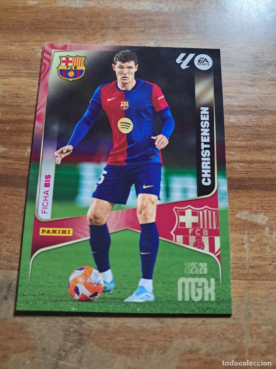 Cromos de F&uacute;tbol: CARD MEGACRACKS TEMPORADA 25/26: FICHA BIS CHRISTENSEN, N&deg; 79 BIS