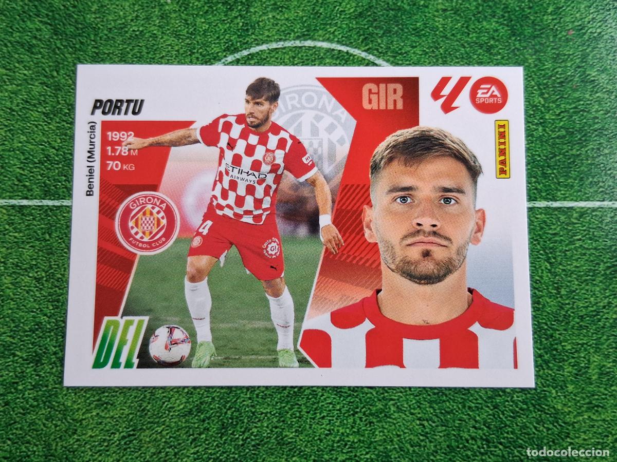 Cromos de F&uacute;tbol: 18A PORTU 18 A GIRONA GERONA CROMOS LIGA ESTE FUTBOL PANINI 2025 2026 25 26