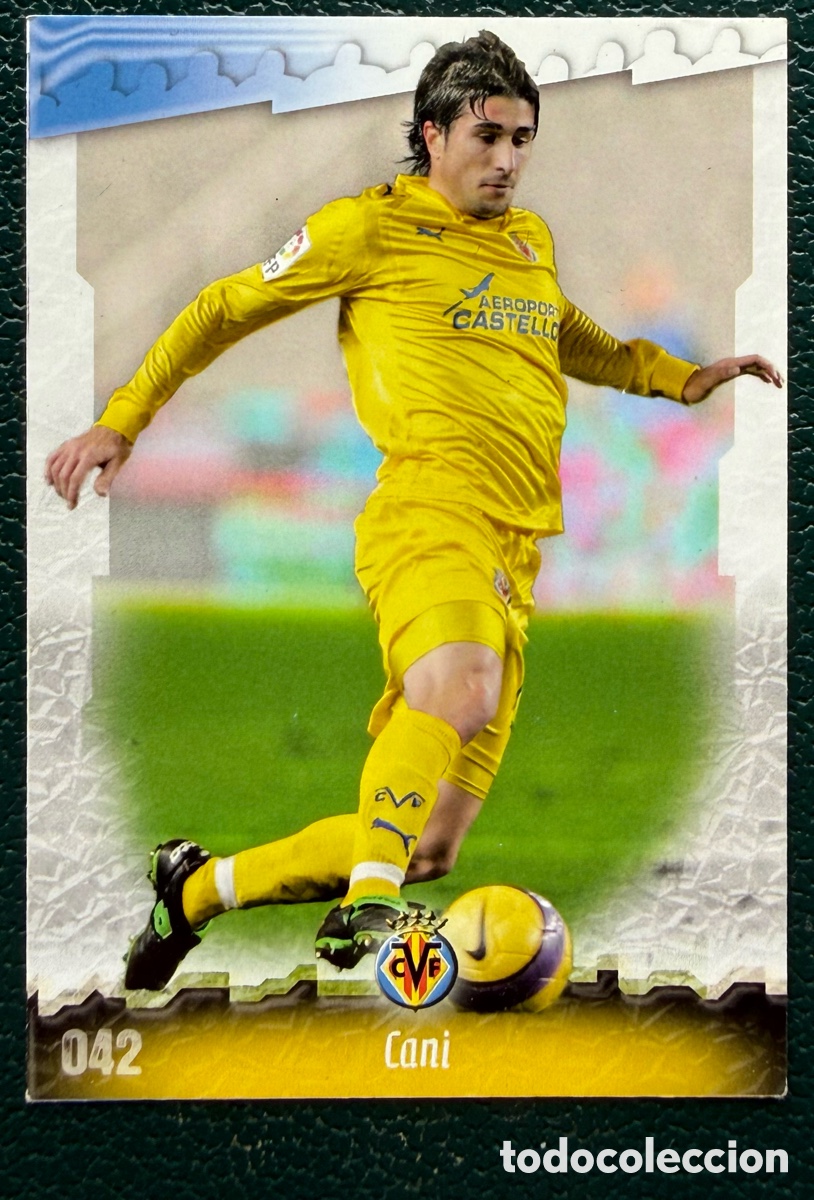Cromos de Futebol: 42 CANI ERROR VILLARREAL CF FICHAS ALBUM MUNDICROMO 2008 2009 08 09