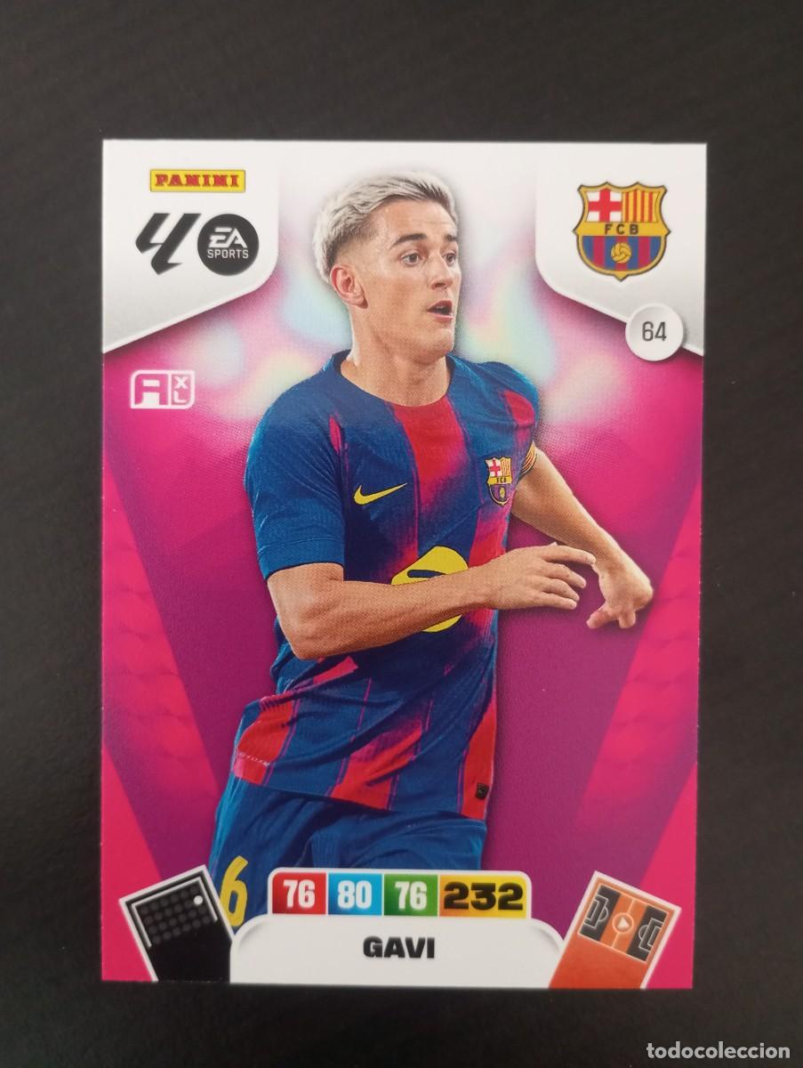 Cromos de F&uacute;tbol: CARD ADRENALYN XL PANINI 2025-2026 25 26 REGULAR GAVI BAR&Ccedil;A BARCELONA 64