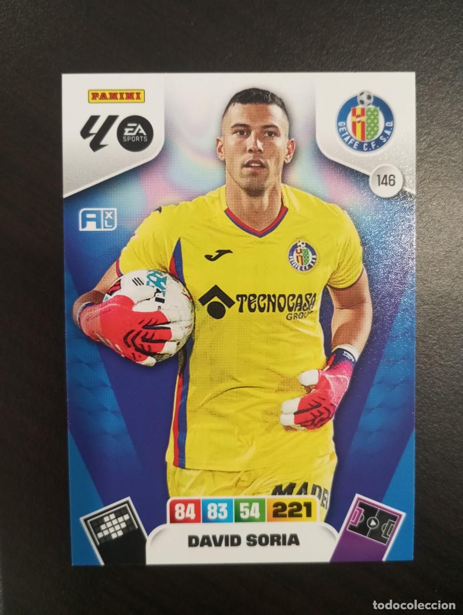 Cromos de F&uacute;tbol: CARD ADRENALYN XL PANINI 2025-2026 25 26 REGULAR DAVID SORIA GETAFE 146