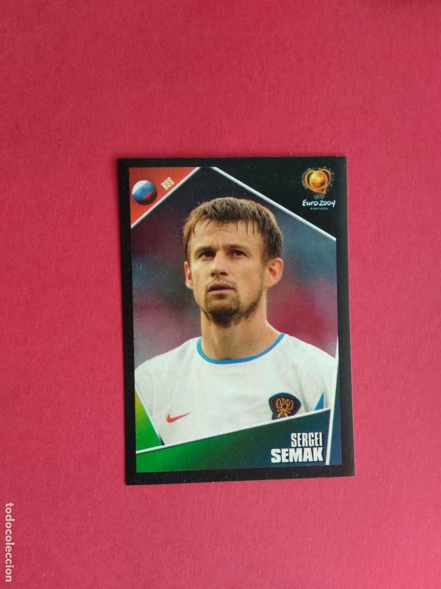 Figurine di Calcio: PANINI EURO 2004 PORTUGAL EUROCOPA 04 CROMO NUNCA PEGADO RUSIA N&ordm; 63 SEMAN