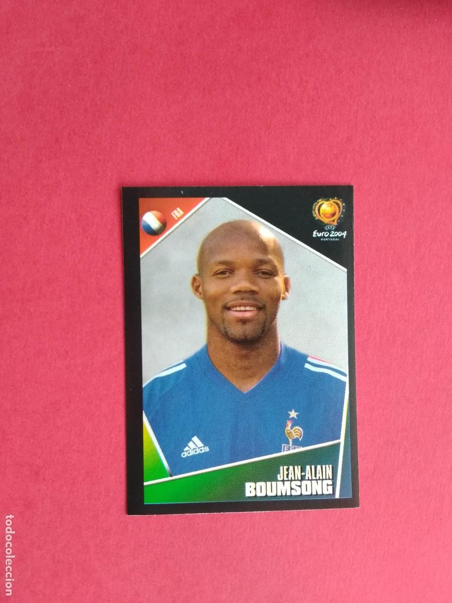 Cromos de F&uacute;tbol: PANINI EURO 2004 PORTUGAL EUROCOPA 04 CROMO NUNCA PEGADO FRANCIA N&ordm; 95 BOUMSONG