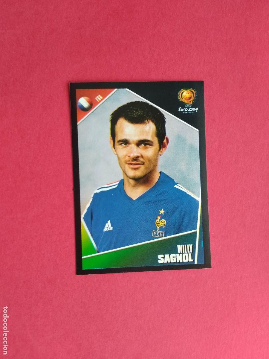 Cromos de F&uacute;tbol: PANINI EURO 2004 PORTUGAL EUROCOPA 04 CROMO NUNCA PEGADO FRANCIA N&ordm; 98 SAGNOL