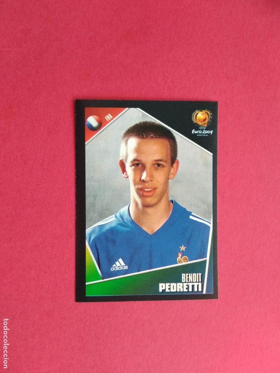 Cromos de F&uacute;tbol: PANINI EURO 2004 PORTUGAL EUROCOPA 04 CROMO NUNCA PEGADO FRANCIA N&ordm; 105 PEDRETTI
