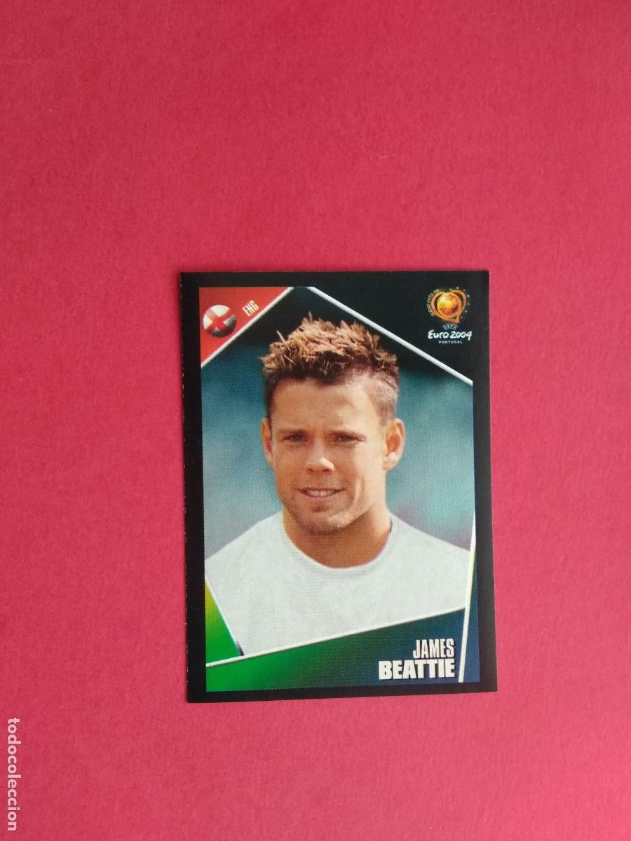 Cromos de F&uacute;tbol: PANINI EURO 2004 PORTUGAL EUROCOPA 04 CROMO NUNCA PEGADO INGLATERRA N&ordm; 133 BEATTIE