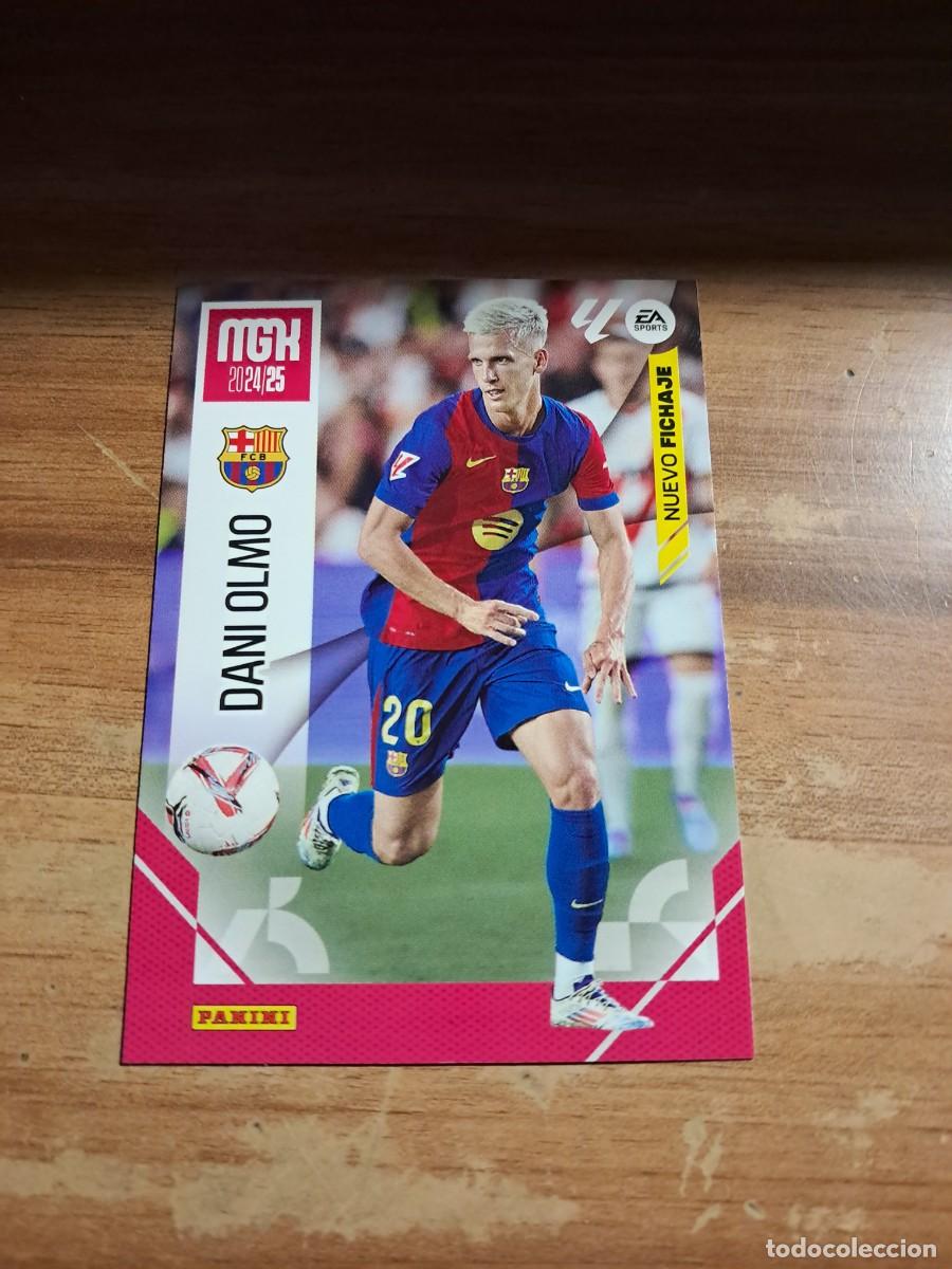 Cromos de F&uacute;tbol: CARD MEGACRACKS TEMPORADA 24/25: NUEVO FICHAJE DANI OLMO, N&deg; 495