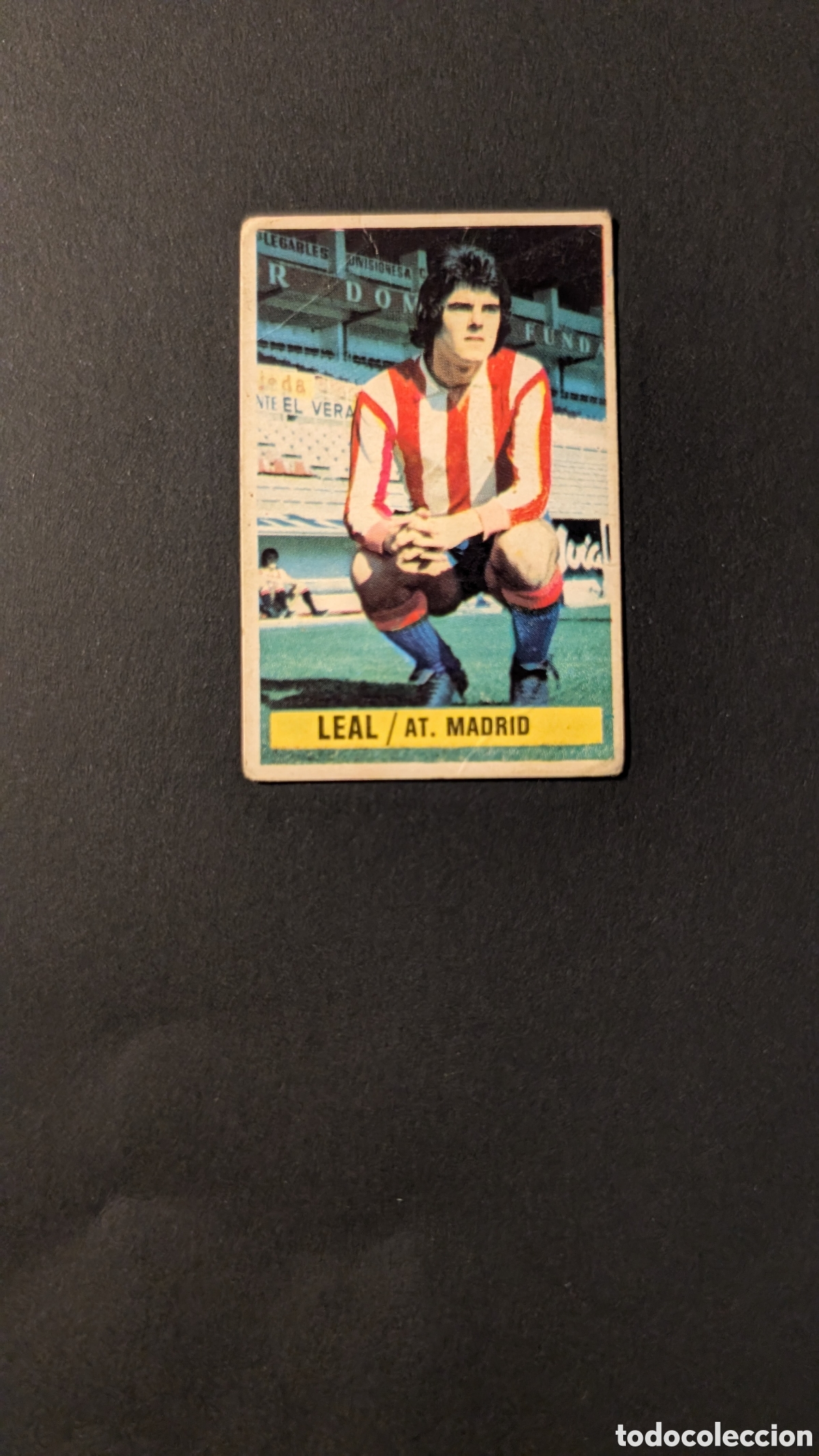 Cromos de F&uacute;tbol: LEAL ATLETICO MADRID COLOCA LIGA ESTE 1974/75 74 75 NUNCA PEGADO SIN PEGAR
