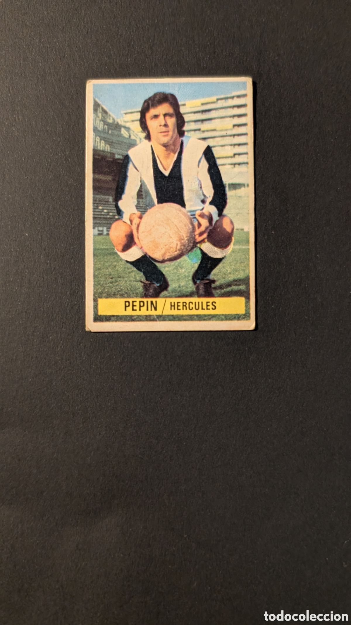 Cromos de F&uacute;tbol: PEPIN HERCULES COLOCA LIGA ESTE 1974/75 74 75 NUNCA PEGADO TRASERA ESCRITA