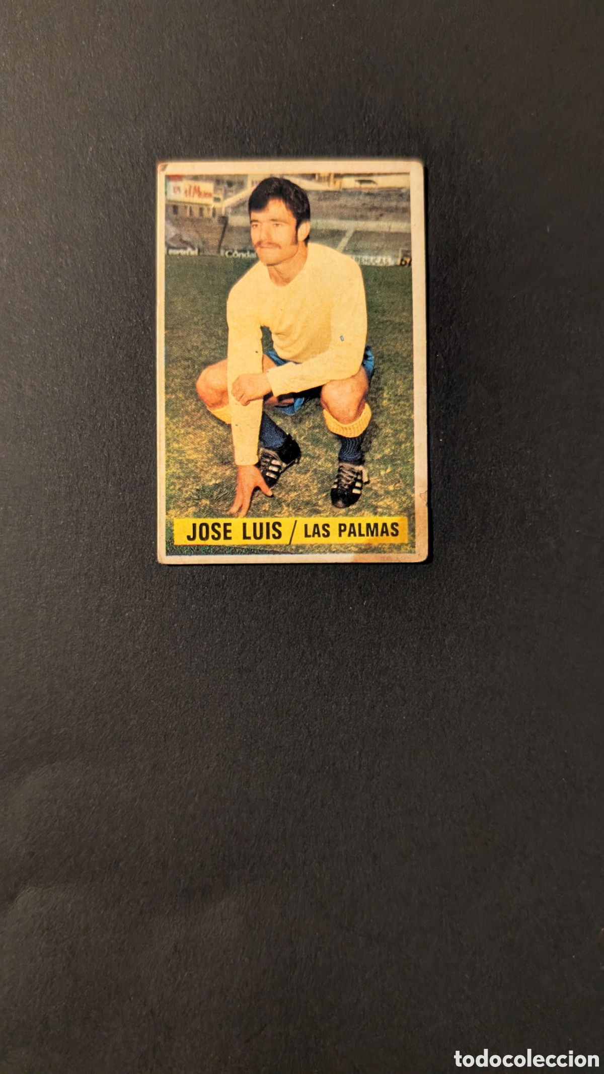 Figurine di Calcio: JOSE LUIS LAS PALMAS COLOCA LIGA ESTE 1974/75 74 75 NUNCA PEGADO SIN PEGAR