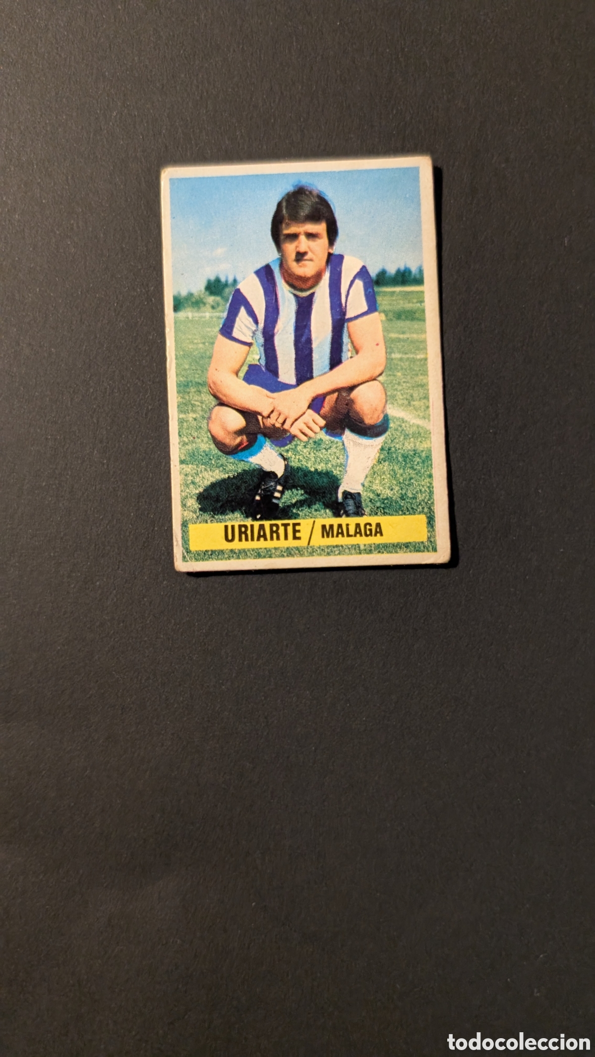 Figurine di Calcio: URIARTE MALAGA COLOCA LIGA ESTE 1974/75 74 75 NUNCA PEGADO SIN PEGAR