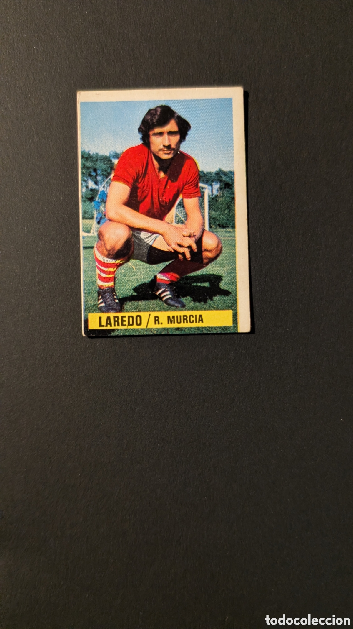 Figurine di Calcio: LAREDO MURCIA COLOCA LIGA ESTE 1974/75 74 75 NUNCA PEGADO SIN PEGAR