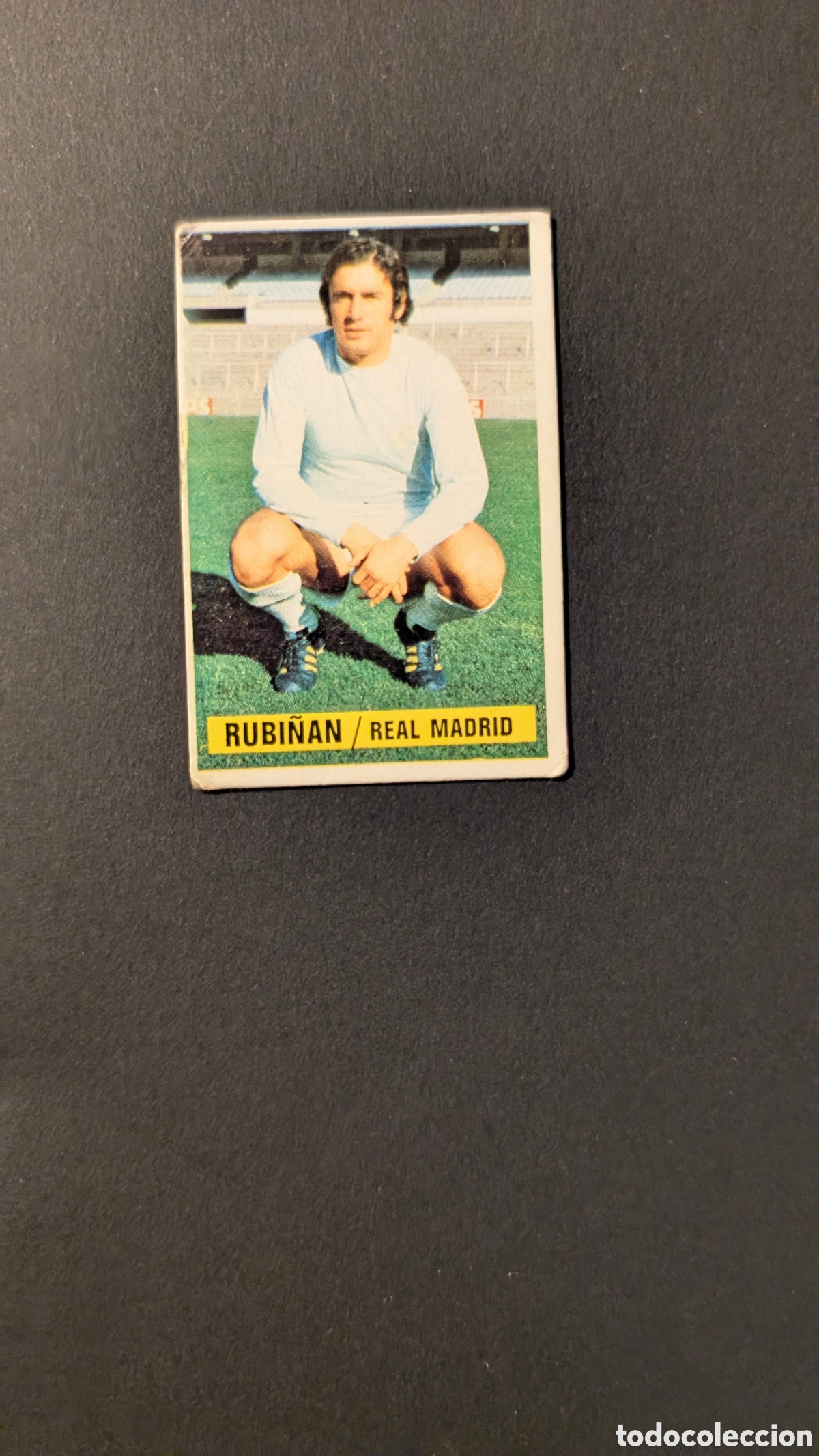 Cartes &agrave; collectionner de Football: RUBI&Ntilde;AN REAL MADRID LIGA ESTE 1974/75 74 75 NUNCA PEGADO SIN PEGAR
