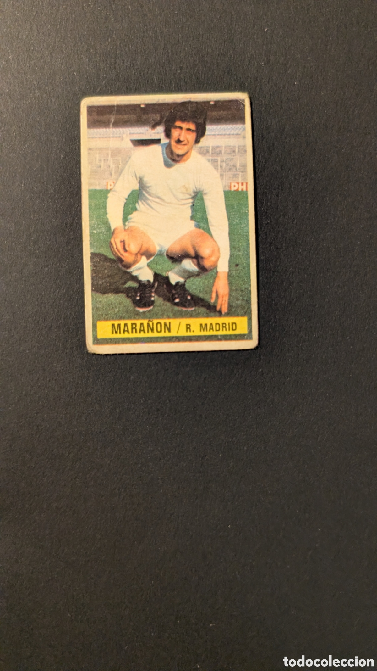 Cartes &agrave; collectionner de Football: MARA&Ntilde;ON BAJA REAL MADRID LIGA ESTE 1974/75 74 75 NUNCA PEGADO SIN PEGAR