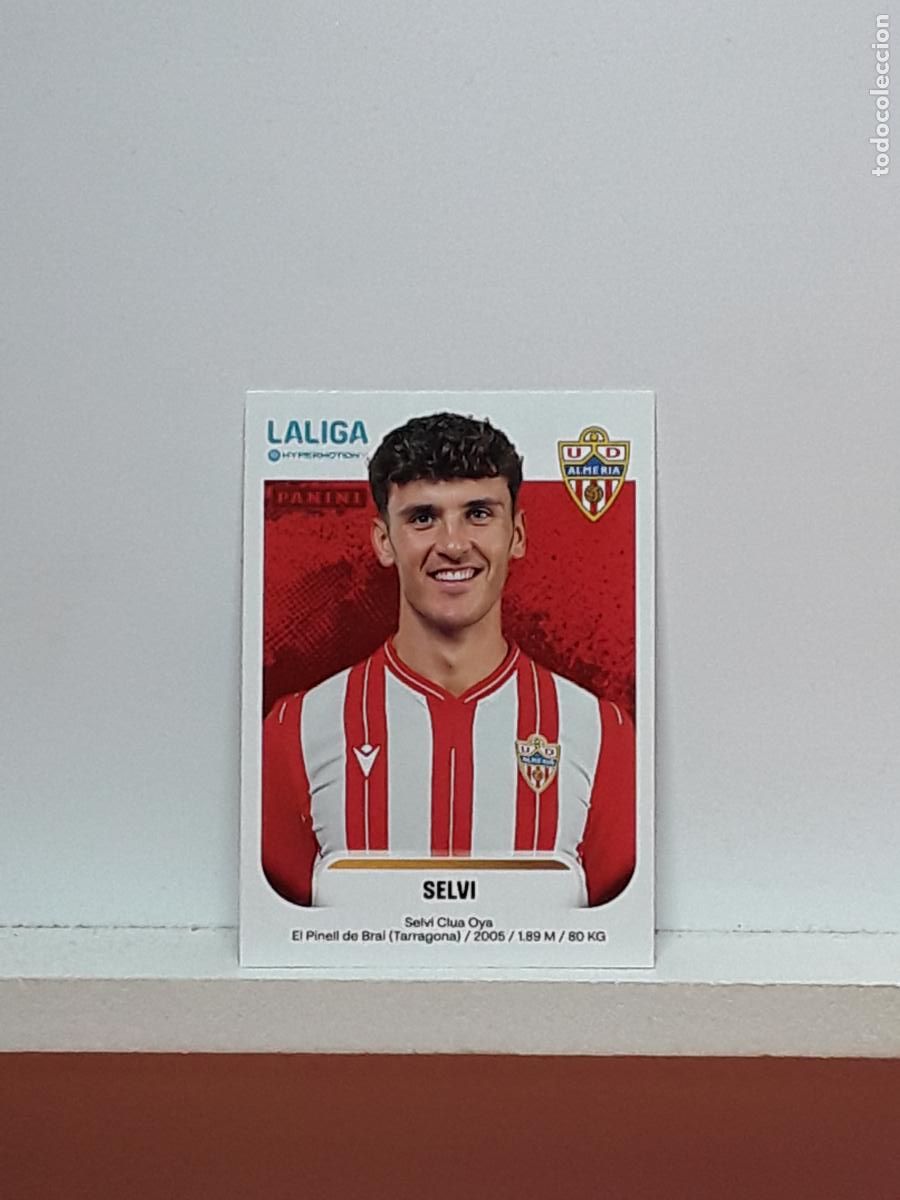 Cromos de F&uacute;tbol: LALIGA HYPERMOTION 2025 2026 25 26 ALBUM PANINI LIGA N 33 ALMERIA SELVI CLUA OYA