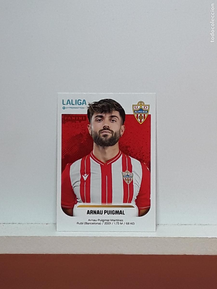 Cromos de F&uacute;tbol: LALIGA HYPERMOTION 2025 2026 25 26 ALBUM PANINI LIGA N 34 ALMERIA ARNAU PUIGMAL