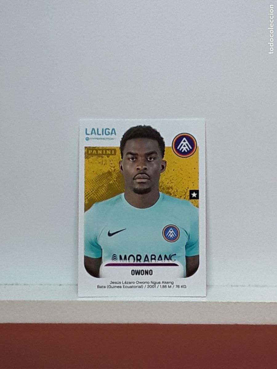 Cartes &agrave; collectionner de Football: LALIGA HYPERMOTION 2025 2026 25 26 ALBUM PANINI LIGA N 43B 43 B ANDORRA OWONO JESUS LAZARO