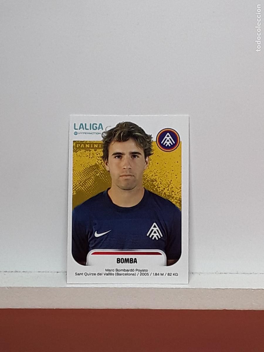 Cartes &agrave; collectionner de Football: LALIGA HYPERMOTION 2025 2026 25 26 ALBUM PANINI LIGA N 48 ANDORRA BOMBA MARC BOMBARDO