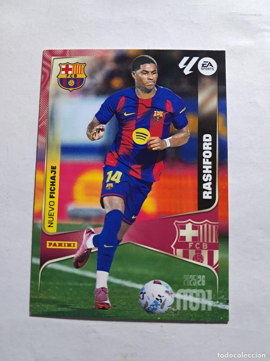 Cromos de F&uacute;tbol: CARD MEGACRACKS TEMPORADA 25/26: NUEVO FICHAJE RASHFORD, N&deg; 462