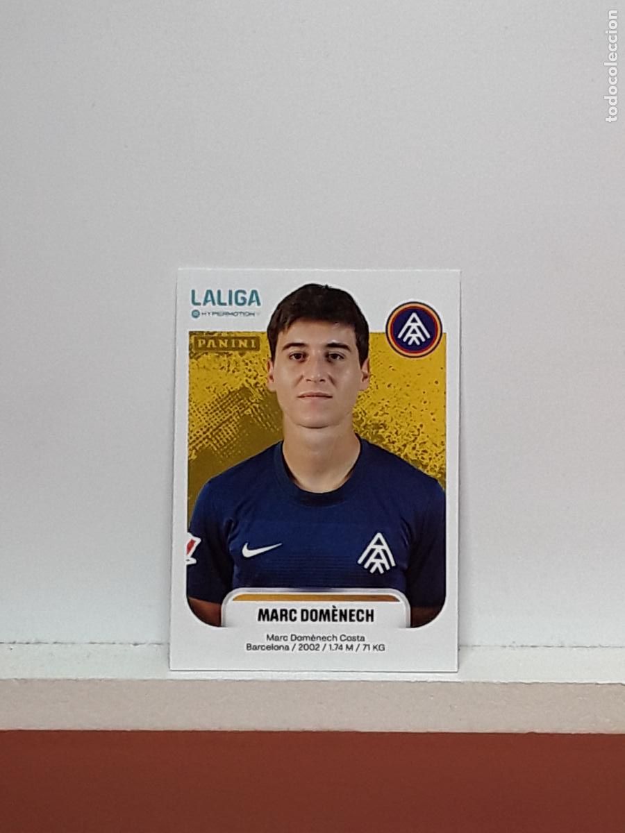 Cromos de F&uacute;tbol: LALIGA HYPERMOTION 2025 2026 25 26 ALBUM PANINI LIGA N 52 ANDORRA MARC DOMENECH