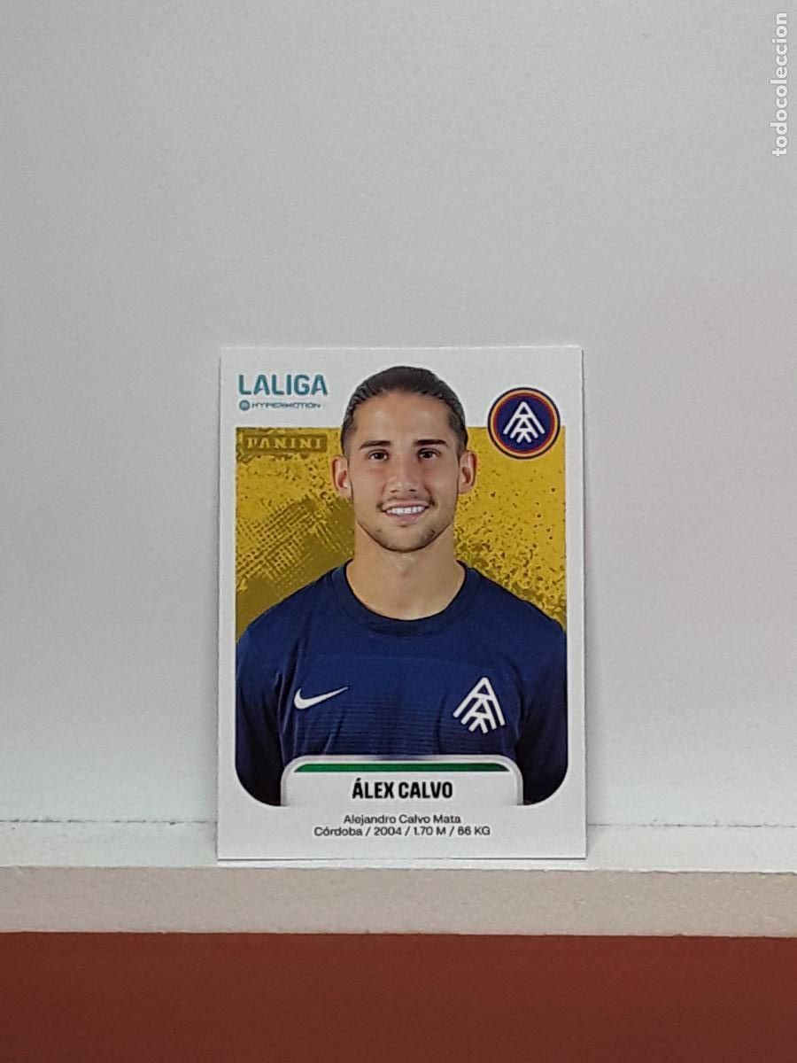 Cromos de F&uacute;tbol: LALIGA HYPERMOTION 2025 2026 25 26 ALBUM PANINI LIGA N 54 ANDORRA ALEX CALVO