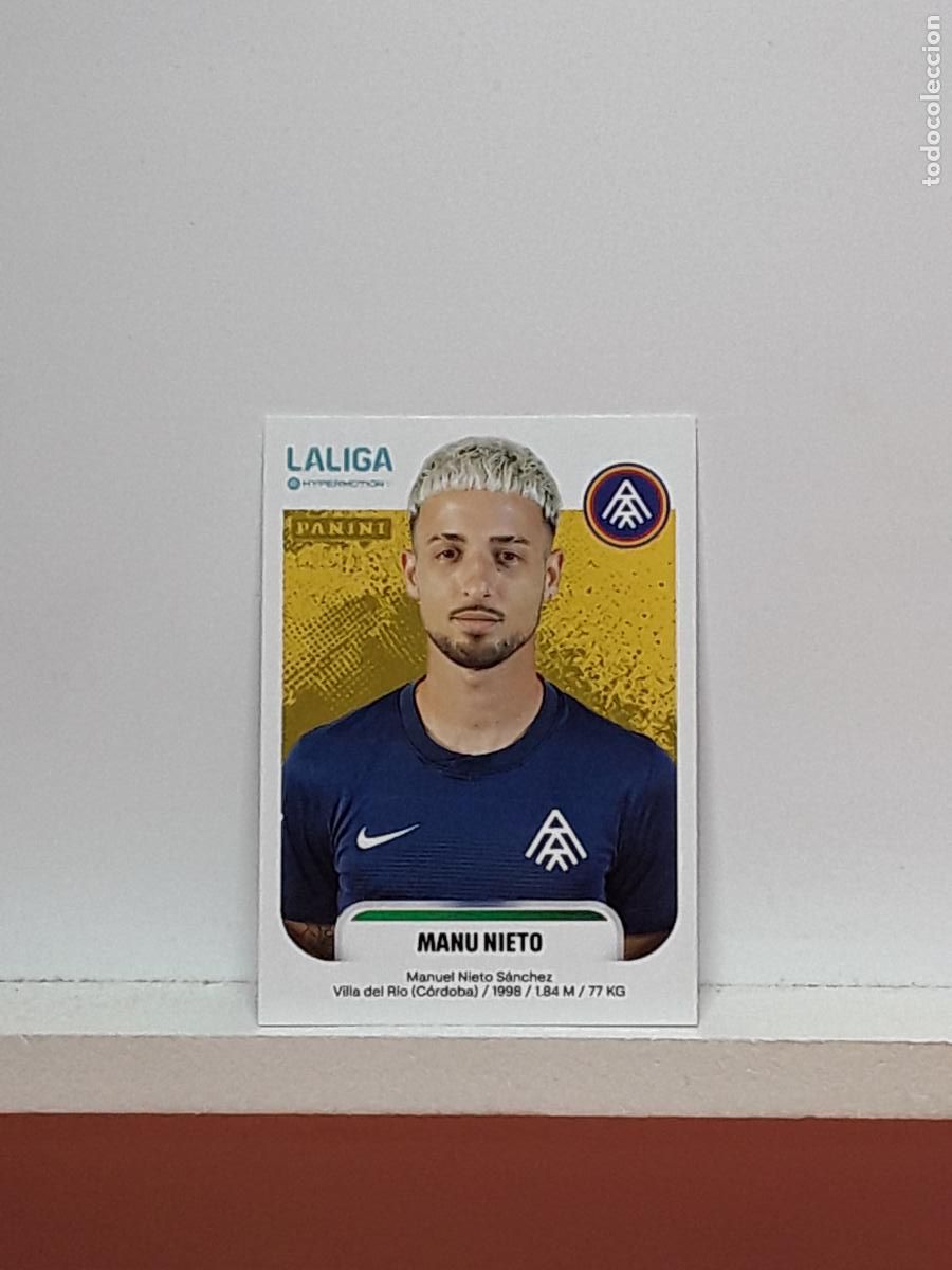 Cromos de F&uacute;tbol: LALIGA HYPERMOTION 2025 2026 25 26 ALBUM PANINI LIGA N 57 ANDORRA MANU NIETO