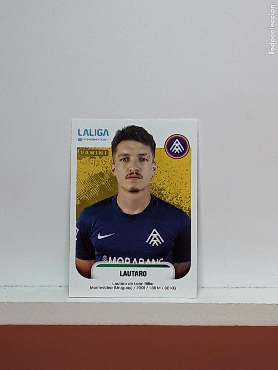 Cromos de F&uacute;tbol: LALIGA HYPERMOTION 2025 2026 25 26 ALBUM PANINI LIGA N 58 ANDORRA LAUTARO DE LEON BILLAR