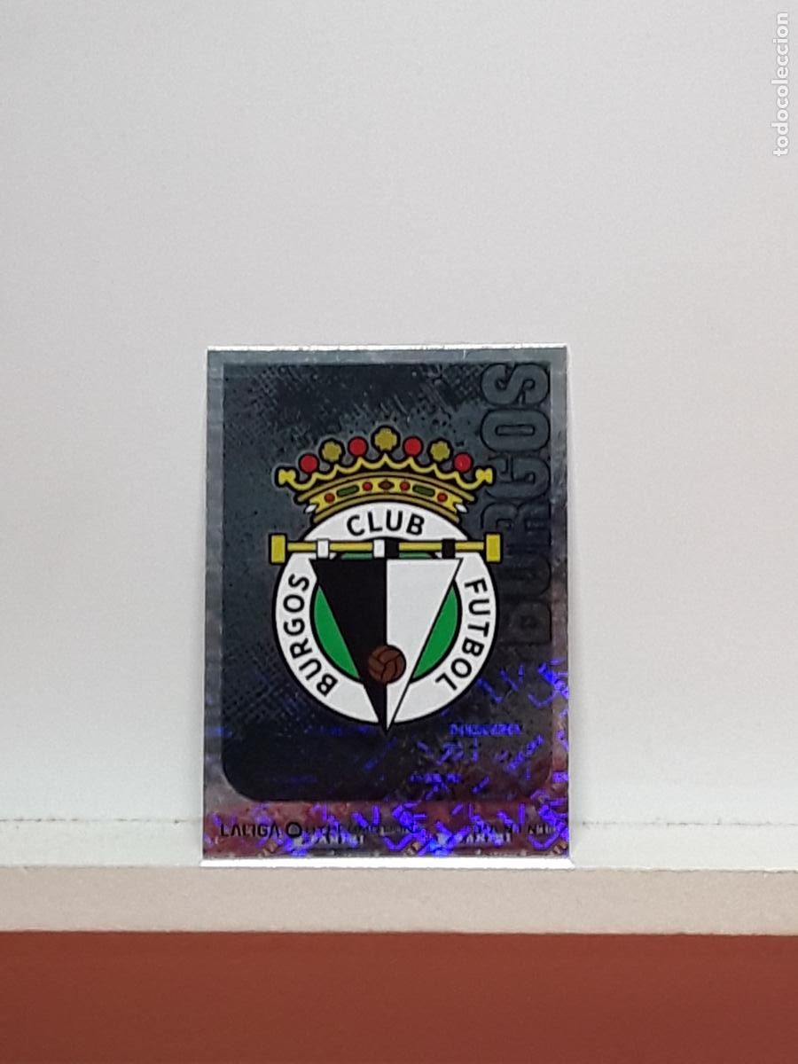 Cromos de F&uacute;tbol: LALIGA HYPERMOTION 2025 2026 25 26 ALBUM PANINI LIGA N 59 BURGOS ESCUDO LOGO