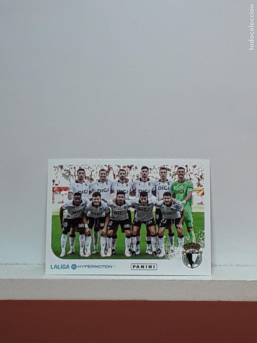 Cromos de F&uacute;tbol: LALIGA HYPERMOTION 2025 2026 25 26 ALBUM PANINI LIGA N 60 BURGOS ALINEACION EQUIPO