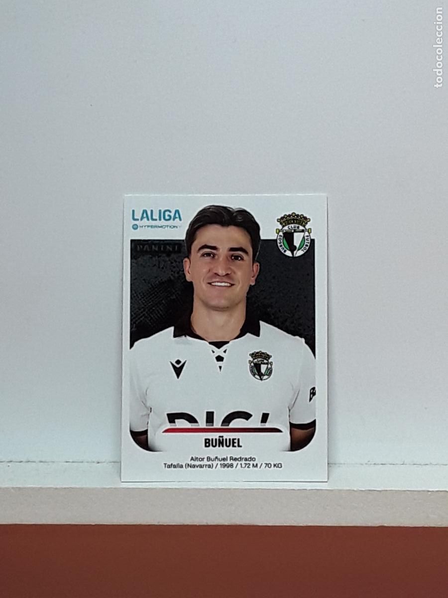 Cromos de F&uacute;tbol: LALIGA HYPERMOTION 2025 2026 25 26 ALBUM PANINI LIGA N 63 BURGOS BU&Ntilde;UEL