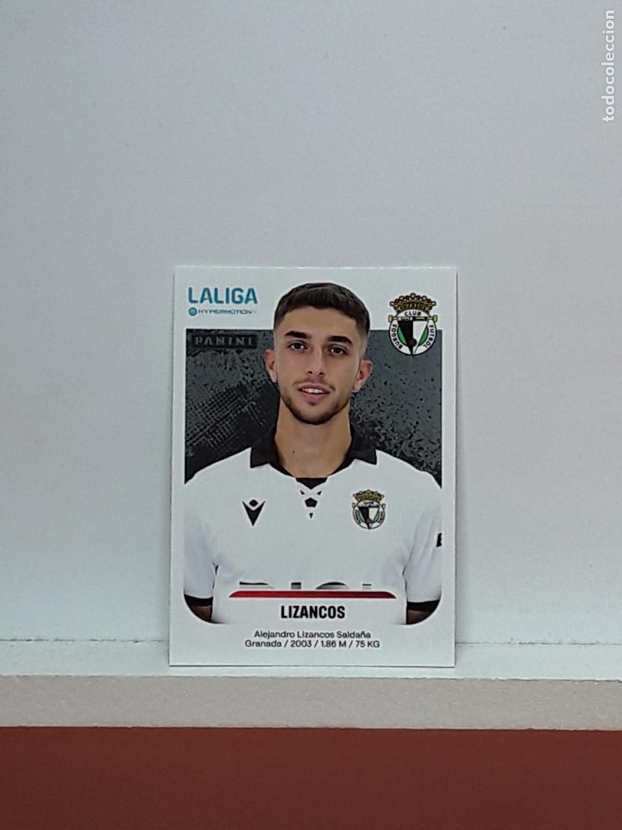 Cromos de F&uacute;tbol: LALIGA HYPERMOTION 2025 2026 25 26 ALBUM PANINI LIGA N 64A 64 A BURGOS LIZANCOS