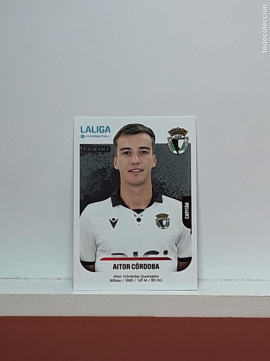 Cromos de F&uacute;tbol: LALIGA HYPERMOTION 2025 2026 25 26 ALBUM PANINI LIGA N 65 BURGOS AITOR CORDOBA
