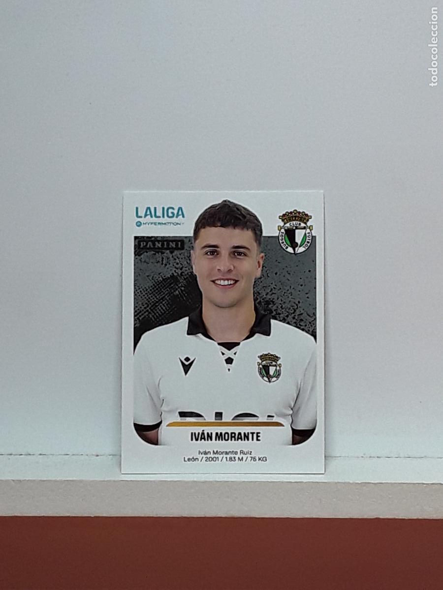 Cromos de F&uacute;tbol: LALIGA HYPERMOTION 2025 2026 25 26 ALBUM PANINI LIGA N 71 BURGOS IVAN MORANTE