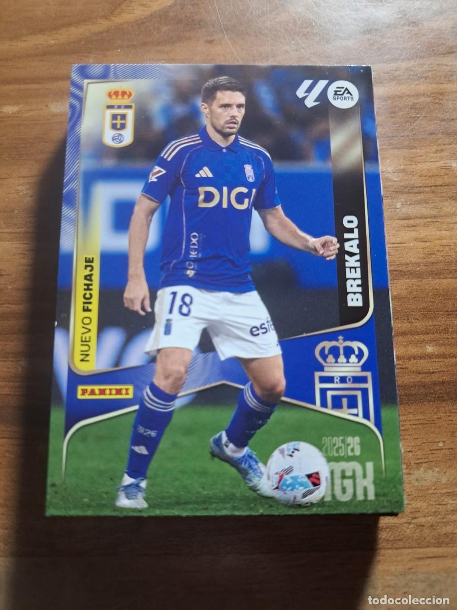 Football Stickers: CARD MEGACRACKS TEMPORADA 25/26: NUEVO FICHAJE BREKALO, N&deg; 497
