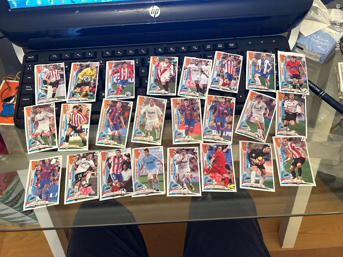 Football Stickers: 100 cracks del jugon lote de 24 cromos se venden sueltos