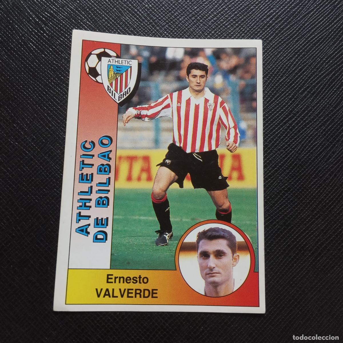 Cromos de F&uacute;tbol: 33 VALVERDE BILBAO PANINI 1994 1995 CROMO FUTBOL LIGA 94 95 - SIN PEGAR - A95 PG442