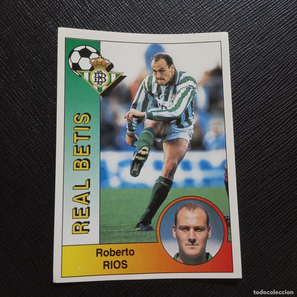 Cromos de F&uacute;tbol: 83 RIOS REAL BETIS PANINI 1994 1995 CROMO FUTBOL LIGA 94 95 - SIN PEGAR - A95 PG505