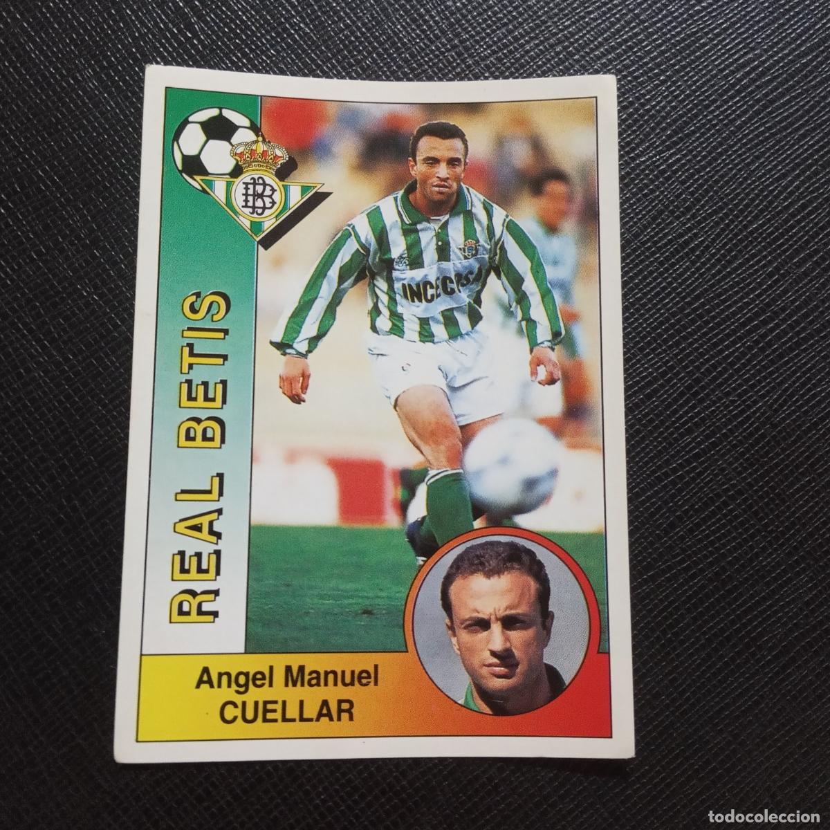 Cromos de F&uacute;tbol: 87 CUELLAR REAL BETIS PANINI 1994 1995 CROMO FUTBOL LIGA 94 95 - SIN PEGAR - A95 PG514 B