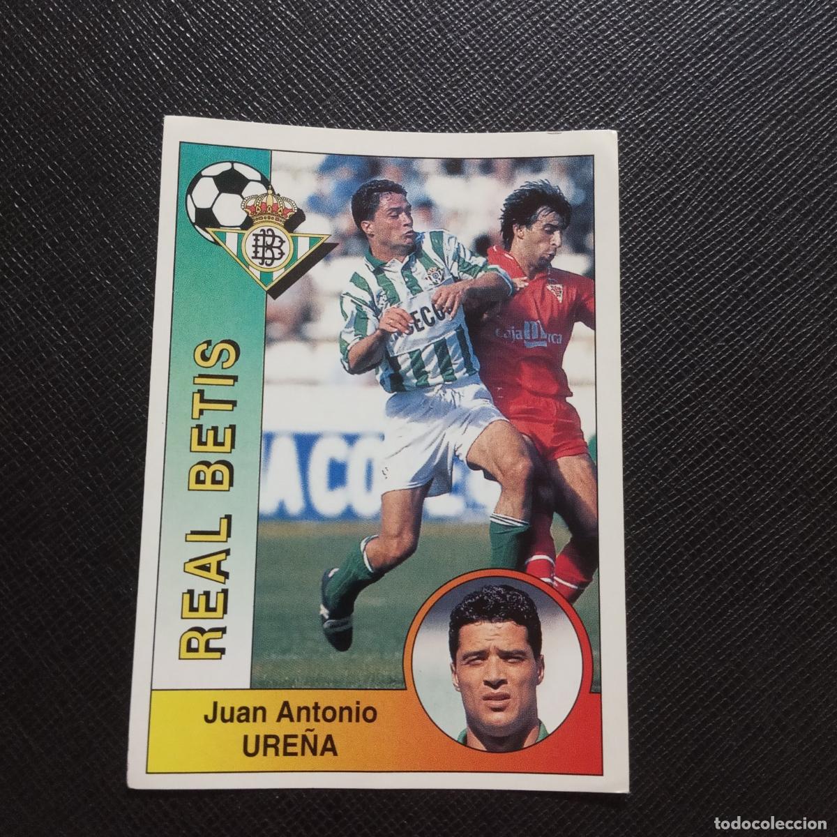 Cromos de F&uacute;tbol: 77 URE&Ntilde;A REAL BETIS PANINI 1994 1995 CROMO FUTBOL LIGA 94 95 - SIN PEGAR - A95 PG514